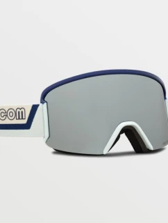 Snowboardové okuliare Volcom GARDEN DARK BLUE OFF WHITE SKY/SILVER CHROME (VG0122106)