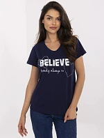 Tričko CLM TS 1726.87 tmavomodré