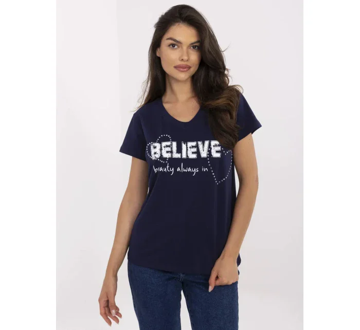 Tričko CLM TS 1726.87 tmavomodré Tričko CLM TS 1726.87 tmavomodré