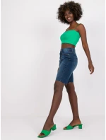 Šortky model 17228807 tmavě modré - FPrice Šortky model 17228807 tmavě modré - FPrice