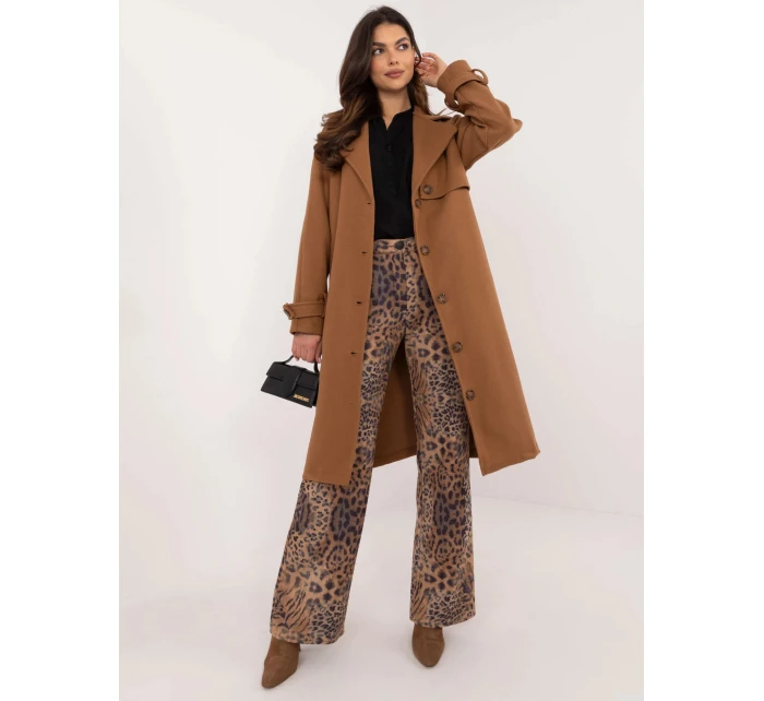 Dámský kabát TW EN BI model 21463078 Hnědá velbloudí Och Bella - FPrice