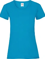 Fruit of the Loom Lady-Fit Valueweight T Dámske tričko 16.1372 azúrovomodré