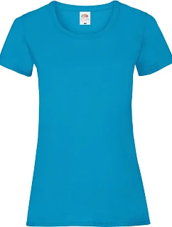 LadyFit Valueweight T Dámské tričko model 22443750 azure blue - Fruit of the Loom