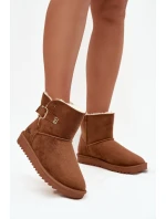 Śniegowce Damskie Z Klamrą Wrangler 20253091.37B Camel Śniegowce Damskie Z Klamrą Wrangler 20253091.37B Camel