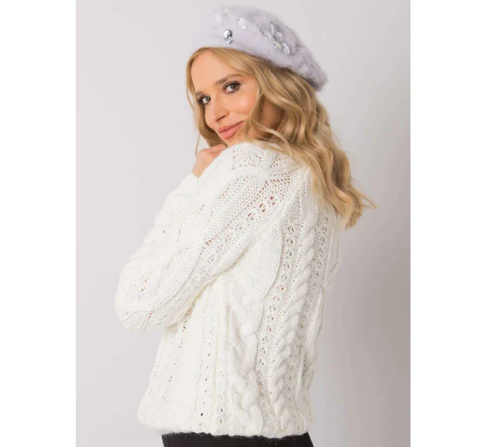 Dámská čepice model 16738553 1 světle fialová - FPrice