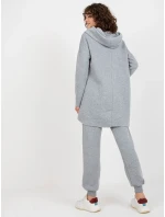 Dámská souprava EM KMPL model 18055686 šedá - FPrice Dámská souprava EM KMPL model 18055686 šedá - FPrice