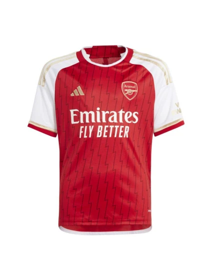Juniorské tričko Arsenal Londýn HZ2133 Červeno-biele - Adidas