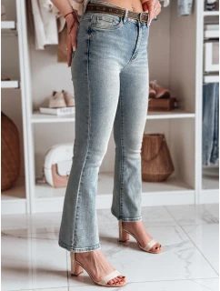 Dámské džínové kalhoty s páskem modré Dstreet model 21985498 - FashionStreet