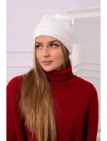 Fleecová čiapka Edyta K298 ecru Fleecová čiapka Edyta K298 ecru