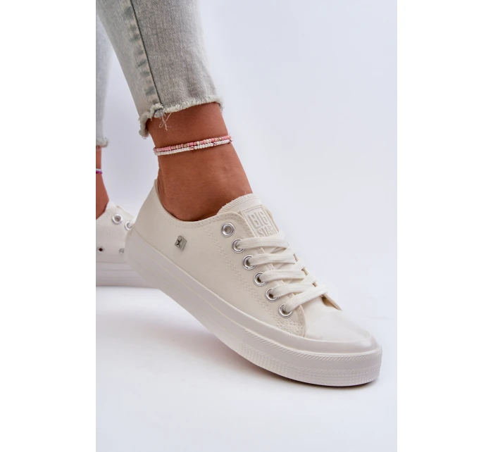 Klasyczne Trampki Damskie Big Star NN274285 Białe