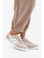 Niskie Tenisówki Trampki Damskie Beżowe Eezore