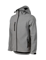 Performance pánska softshellová bunda tmavo šedá melír Performance pánska softshellová bunda tmavo šedá melír