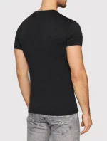 Pánske tričko 111035 1A729 - 00020 - Čierna - Emporio Armani