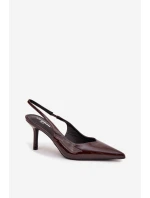 Lodičky s ihlovým podpätkom model 221166 Krok vo veľkom štýle