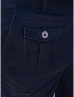 FashionStreet pánske tmavomodré šortky SX2429