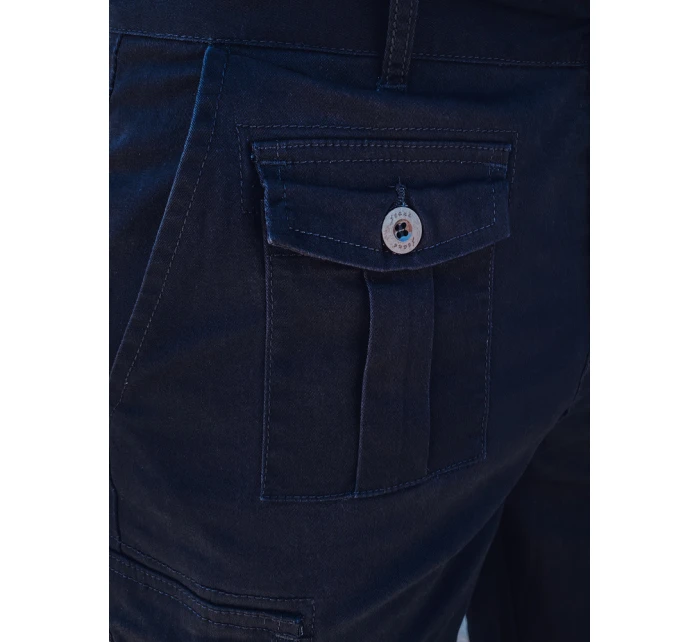 FashionStreet pánske tmavomodré šortky SX2429