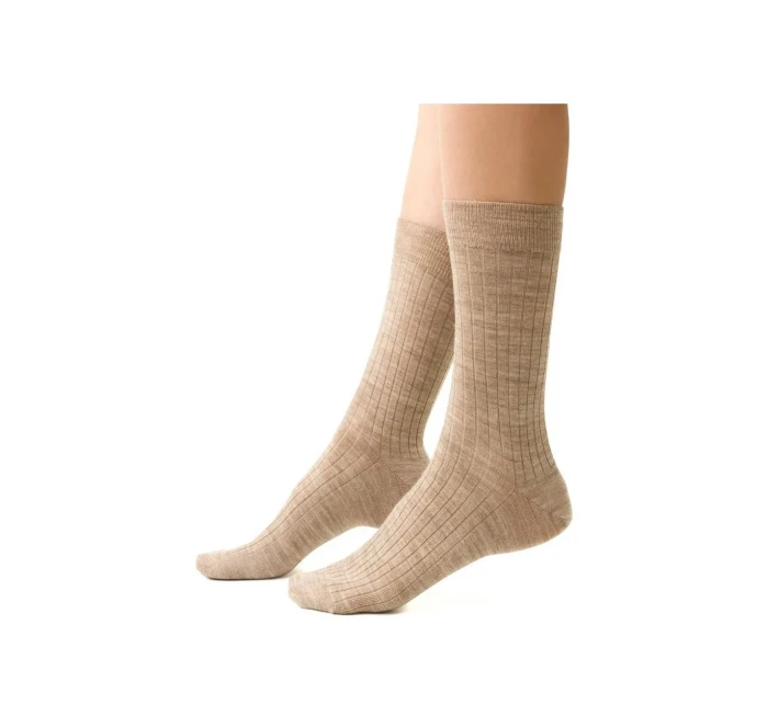 Dámské žebrované ponožky model 16327067 Merino - Steven Dámské žebrované ponožky model 16327067 Merino - Steven