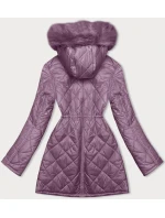 kurtka damska pikowana  różowa model 21246974 - Z-DESIGN