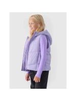 Dívčí prošívaná kapuce bez rukávů Junior model 21432903 - 4F Dívčí prošívaná kapuce bez rukávů Junior model 21432903 - 4F