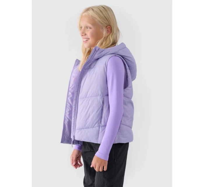Dívčí prošívaná kapuce bez rukávů Junior model 21432903 - 4F Dívčí prošívaná kapuce bez rukávů Junior model 21432903 - 4F