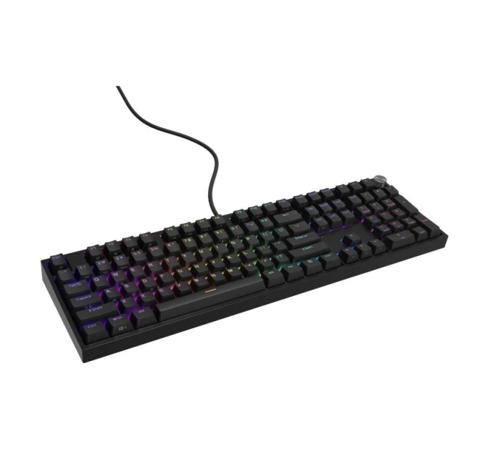 GENESIS THOR 404 Univerzálna USB QWERTY klávesnica Anglicky Black GENESIS THOR 404 Univerzálna USB QWERTY klávesnica Anglicky Black