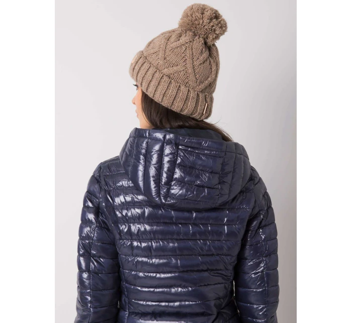 Dámska čiapka.18 tmavo lila