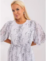 LK SK 509344 šaty.37 biele a čierne LK SK 509344 šaty.37 biele a čierne