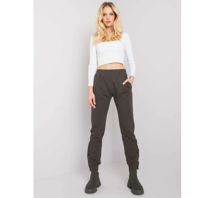 Tepláky RV DR model 17500015 tmavá khaki - FPrice Tepláky RV DR model 17500015 tmavá khaki - FPrice