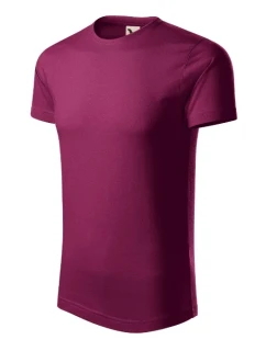 Origin (GOTS) pánske tričko fuchsiová