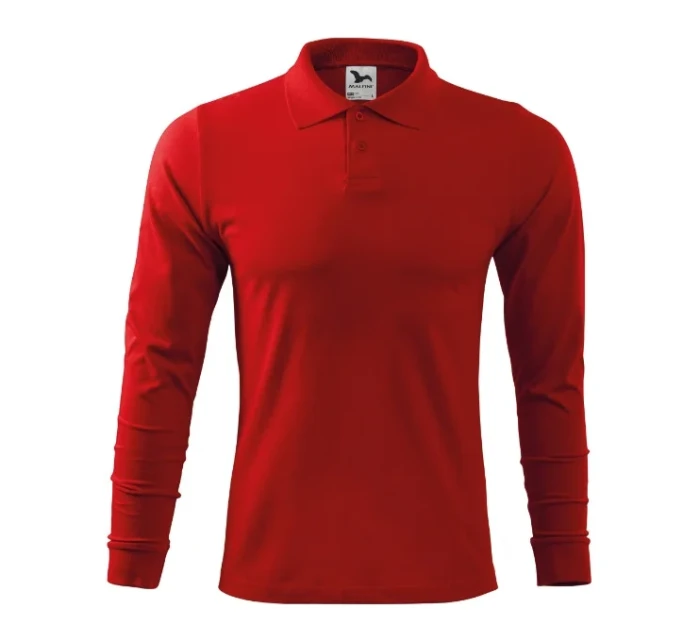 Single J. LS polokošile pánská červená