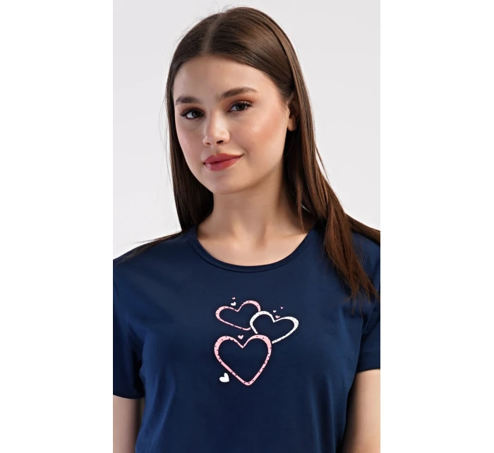 Dámské domácí šaty s tříčtvrtečním rukávem model 21059941 - Vienetta