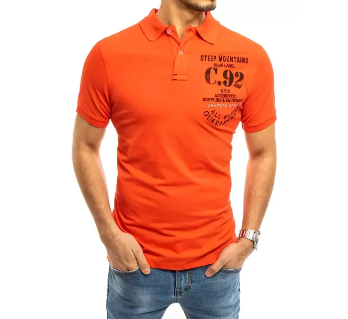 Pánské korálové polo tričko Dstreet model 21963168 - FashionStreet