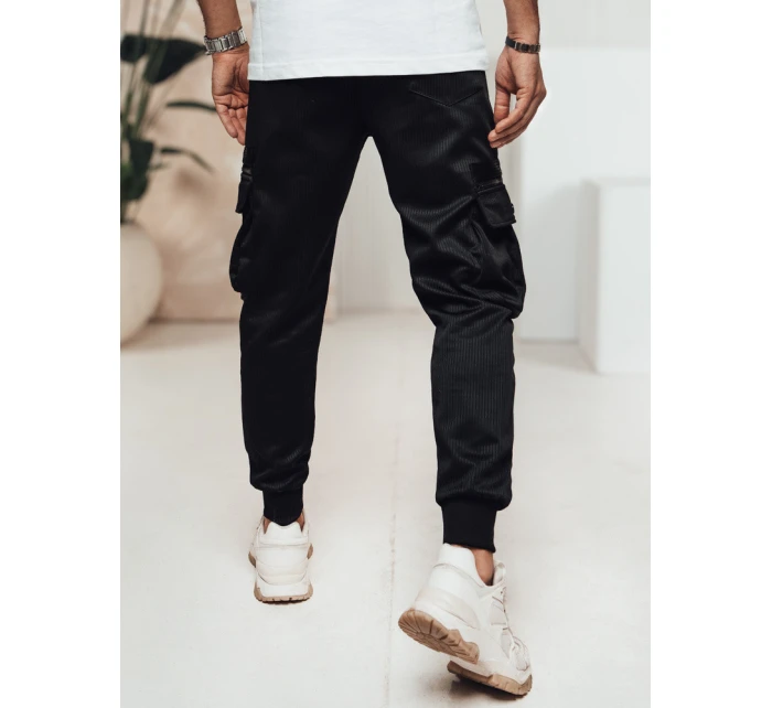 Pánské kalhoty cargo černé Dstreet model 21982875 - FashionStreet Pánské kalhoty cargo černé Dstreet model 21982875 - FashionStreet