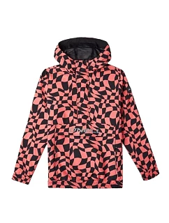 Detská jarná vetrovka O'neill Ridge Lightweight Hooded Jacket Pink