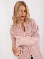 Sweter AT SW model 20463679 jasny różowy - FPrice