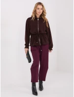 Bluza MJ BL model 21782533 ciemny brązowy - FPrice Bluza MJ BL model 21782533 ciemny brązowy - FPrice