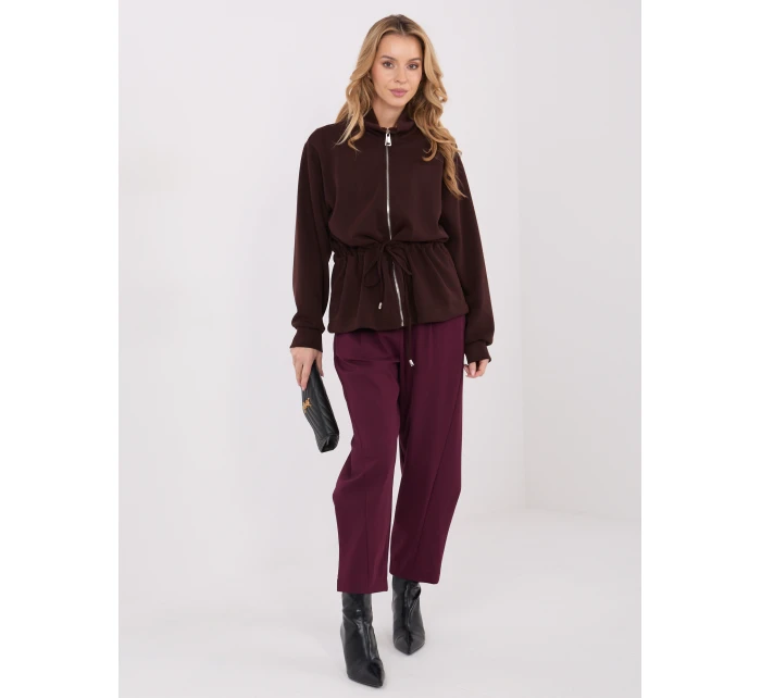 Bluza MJ BL model 21782533 ciemny brązowy - FPrice Bluza MJ BL model 21782533 ciemny brązowy - FPrice