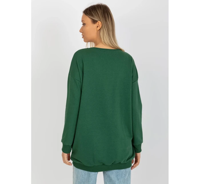 Mikina RV BL 8310.60 tmavo zelená