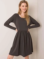 Šaty RV SK 5889.41P tmavá khaki