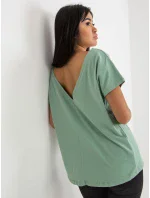 Dámské tričko RV TS model 17987431 světle zelená - FPrice Dámské tričko RV TS model 17987431 světle zelená - FPrice