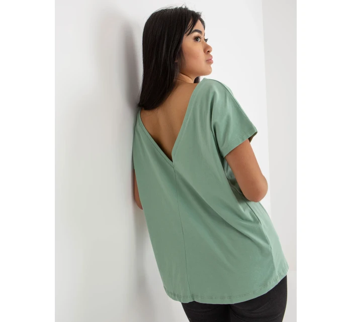 Dámské tričko RV TS model 17987431 světle zelená - FPrice Dámské tričko RV TS model 17987431 světle zelená - FPrice