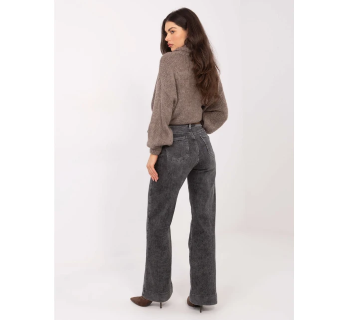 VM SP džínsy J1567 11.02 tmavo sivá