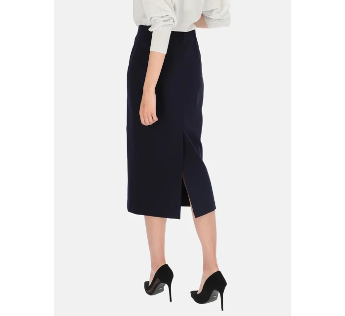 Dámská sukně model 20849707 tmavě modrá Potis & Verso - Potis & Verso