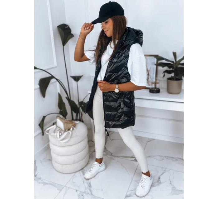 Dámská vesta černá Dstreet model 21964508 - FashionStreet Dámská vesta černá Dstreet model 21964508 - FashionStreet