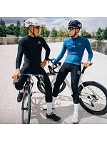 model 22114185 dlouhé fleecové cyklistické kalhoty se šlemi Velikost XL černé - Rockbros