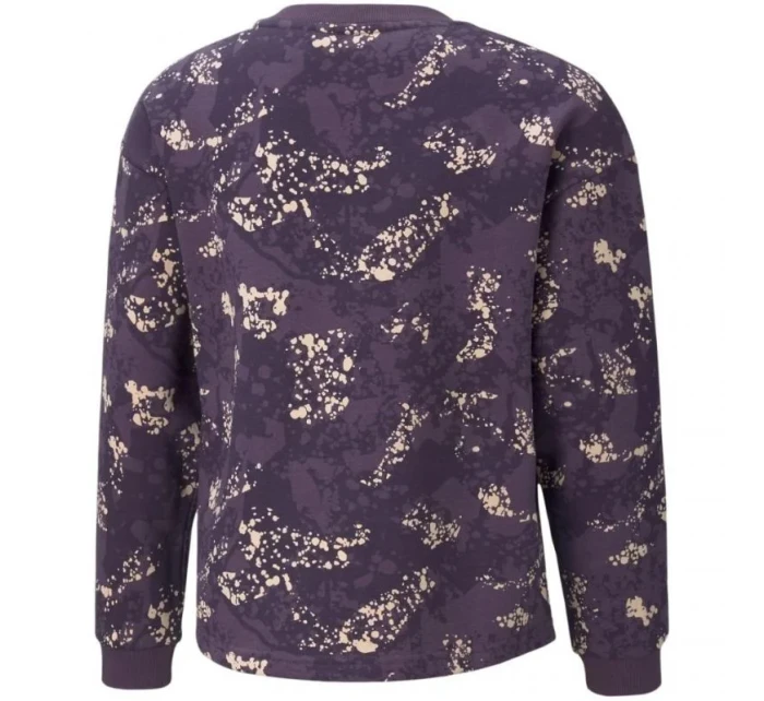 Dětská mikina Alpha AOP Crew FL Jr model 16272562 16 - Puma Dětská mikina Alpha AOP Crew FL Jr model 16272562 16 - Puma