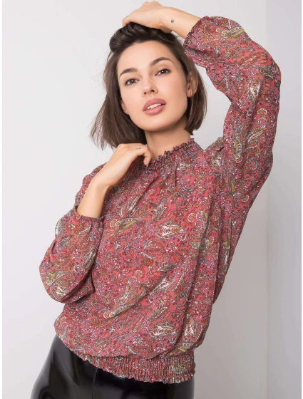 Bluzka model 22027521 ciemny różowy - FPrice