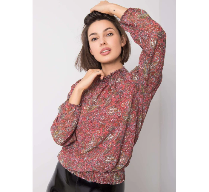 Bluzka model 22027521 ciemny różowy - FPrice