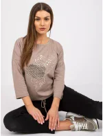 Halenka RV BZ model 17098517 tmavě lila - FPrice Halenka RV BZ model 17098517 tmavě lila - FPrice