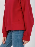 Dámska mikina TW BL 2002.11 tmavo červená - FPrice Dámska mikina TW BL 2002.11 tmavo červená - FPrice